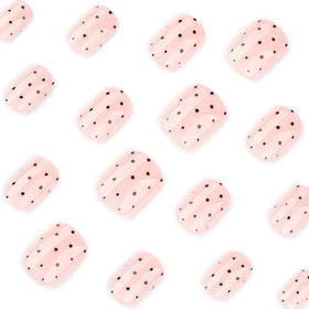 Foccna press on nails in packaging with jelly adhesive