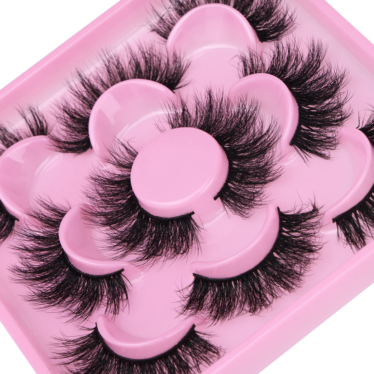 Focipeysa 3D Mink Lashes close-up of soft texture