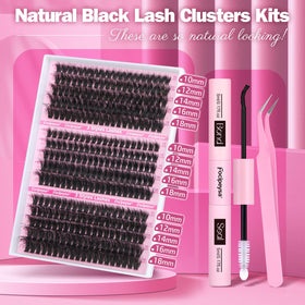 Focipeysa lash extension kit packaging front view