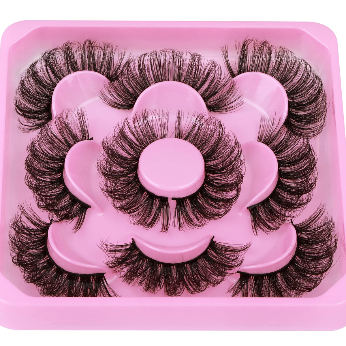 Focipeysa mink eyelashes close-up of lash band