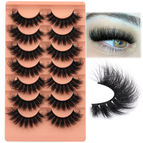 Focipeysa Mink Lashes in use on model