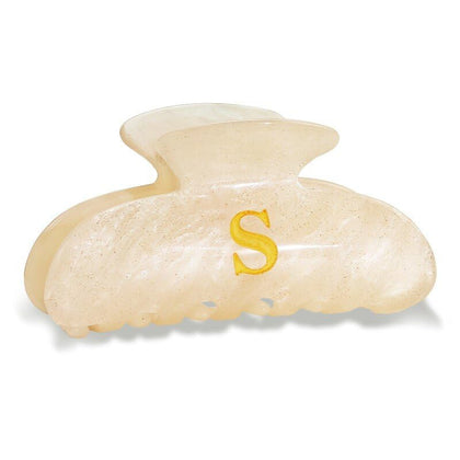 Fohufo Monogram Letter S Hair Clip front view
