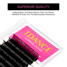 Foil backing paper on TDANCE Eyelash Extensions for easy removal