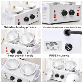 folconroad wax warmer with included 40 waxing sticks and protection rings