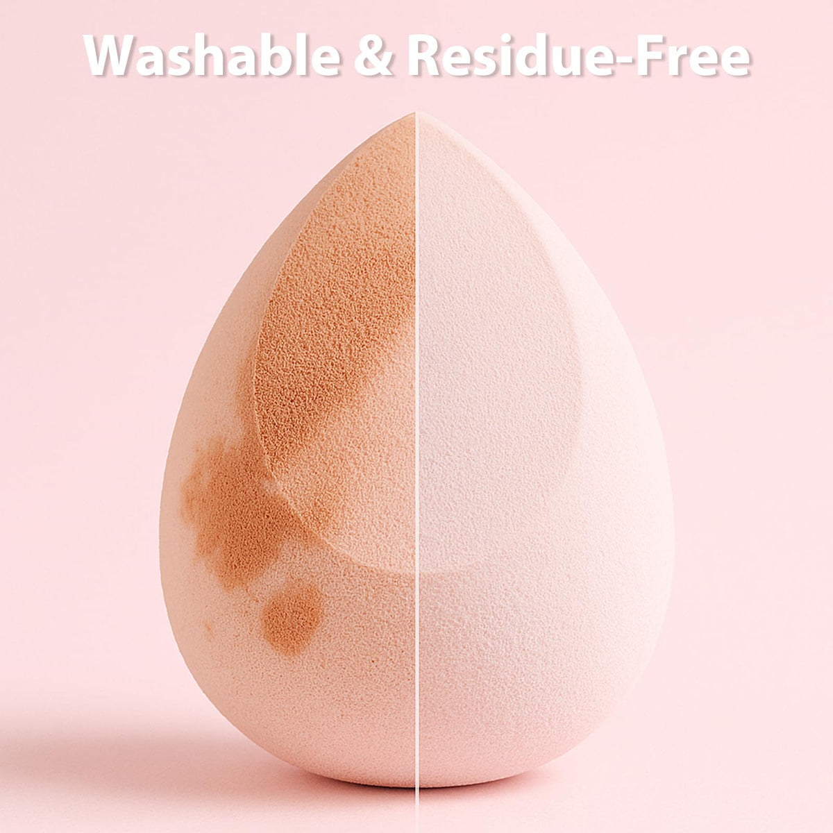 Foonbe mini makeup sponge in green