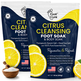 FOOT Citrus Detox Foot Soak 16 oz front view
