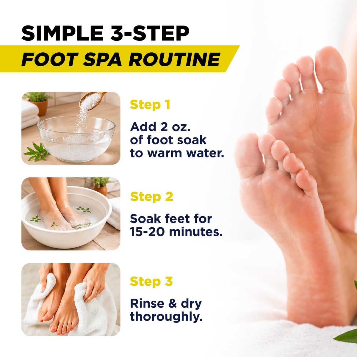 FOOT Tea Tree & Citrus Foot Soak ingredients list