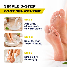 FOOT Tea Tree & Citrus Foot Soak ingredients list