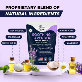 FOOT Tea Tree Oil & Lavender Foot Soak back view