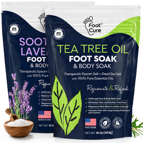 FOOT Tea Tree Oil & Lavender Foot Soak front view