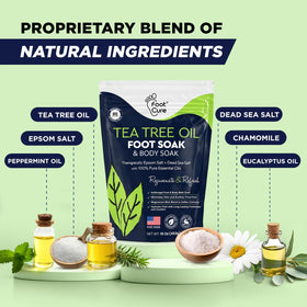 FOOT Tea Tree Oil & Lavender Foot Soak lifestyle scene