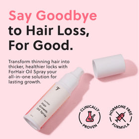 Forchics Hair Growth Serum 50ml spray nozzle close-up
