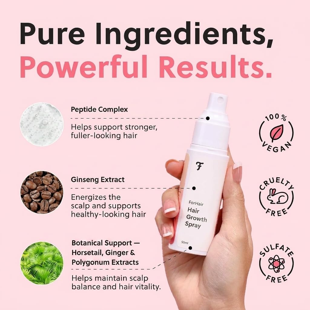 Forchics Hair Growth Serum 50ml with botanical ingredients