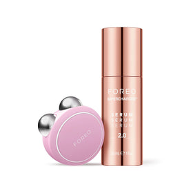 FOREO BEAR Mini facial toning device in pearl pink