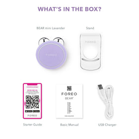 FOREO BEAR mini Microcurrent Facial Device packaging