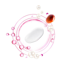 FOREO Glow Addict Facial Mask on a flat surface with fresh greens