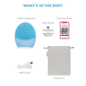 FOREO LUNA 3 Facial Cleansing Brush close-up of silicone surface