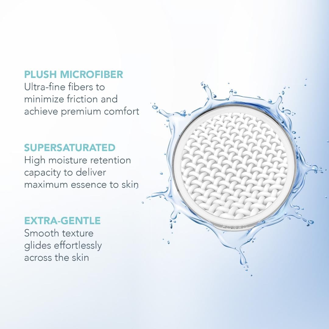 FOREO Make My Day UFO Activated Facial Mask texture on skin