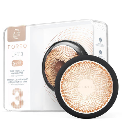 FOREO UFO 3 Deep Face Moisturiser black model front view