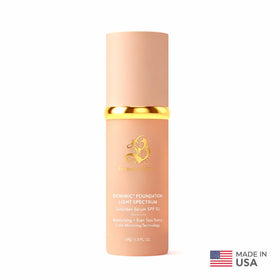 Forever Bloom Bio Mimic Foundation with sun protection label