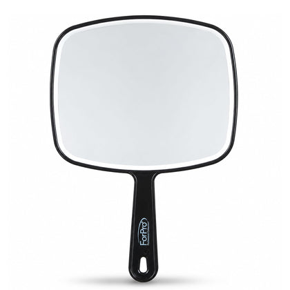 ForPro Hand Mirror front view with black frame