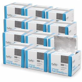 ForPro Professional Collection embossed hair foil sheets pack front view