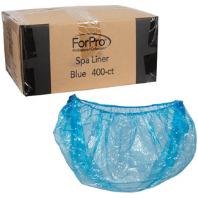 ForPro Professional Collection Spa Liners blue package front view