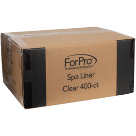 ForPro spa liners stacked for easy access