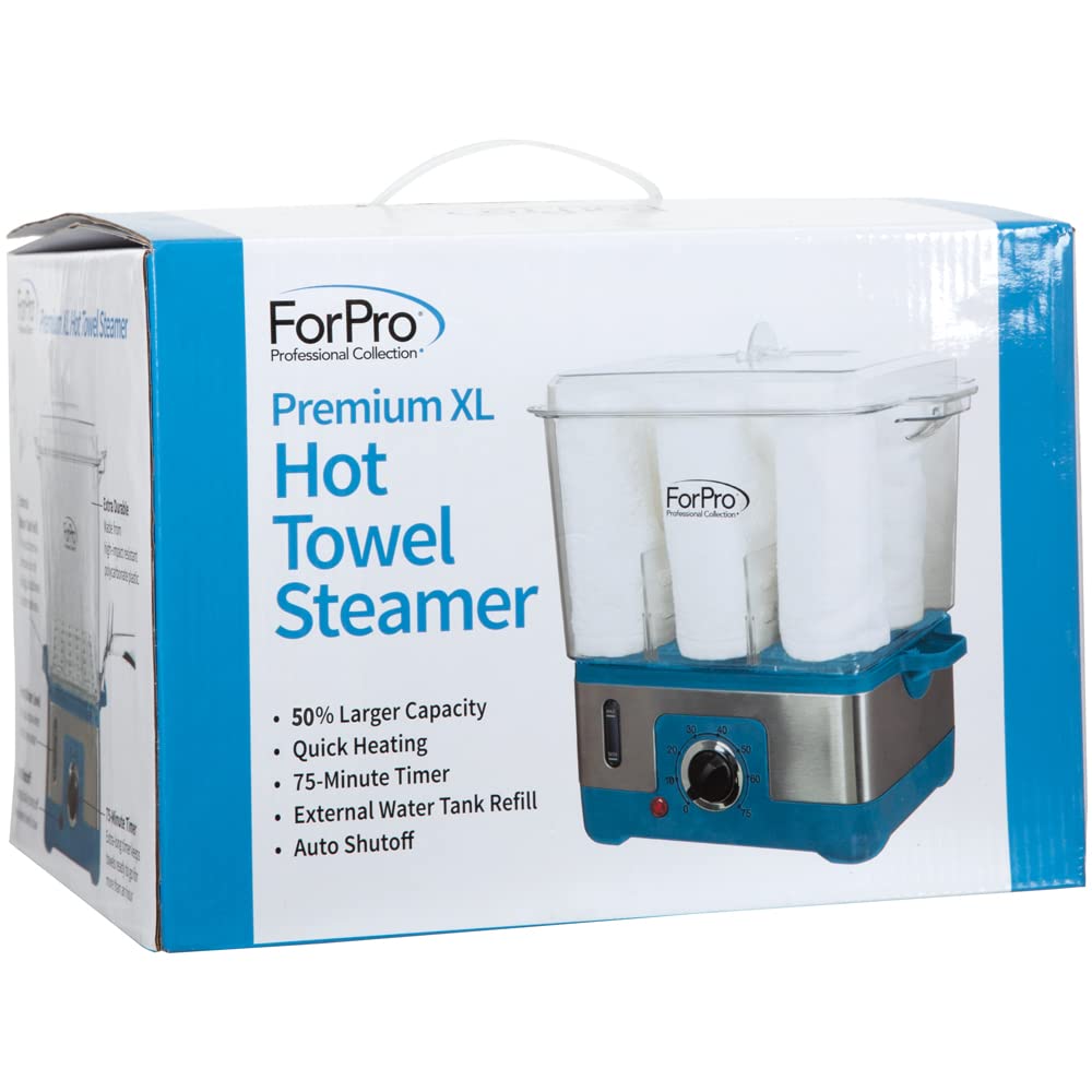 ForPro XL Hot Towel Steamer back view