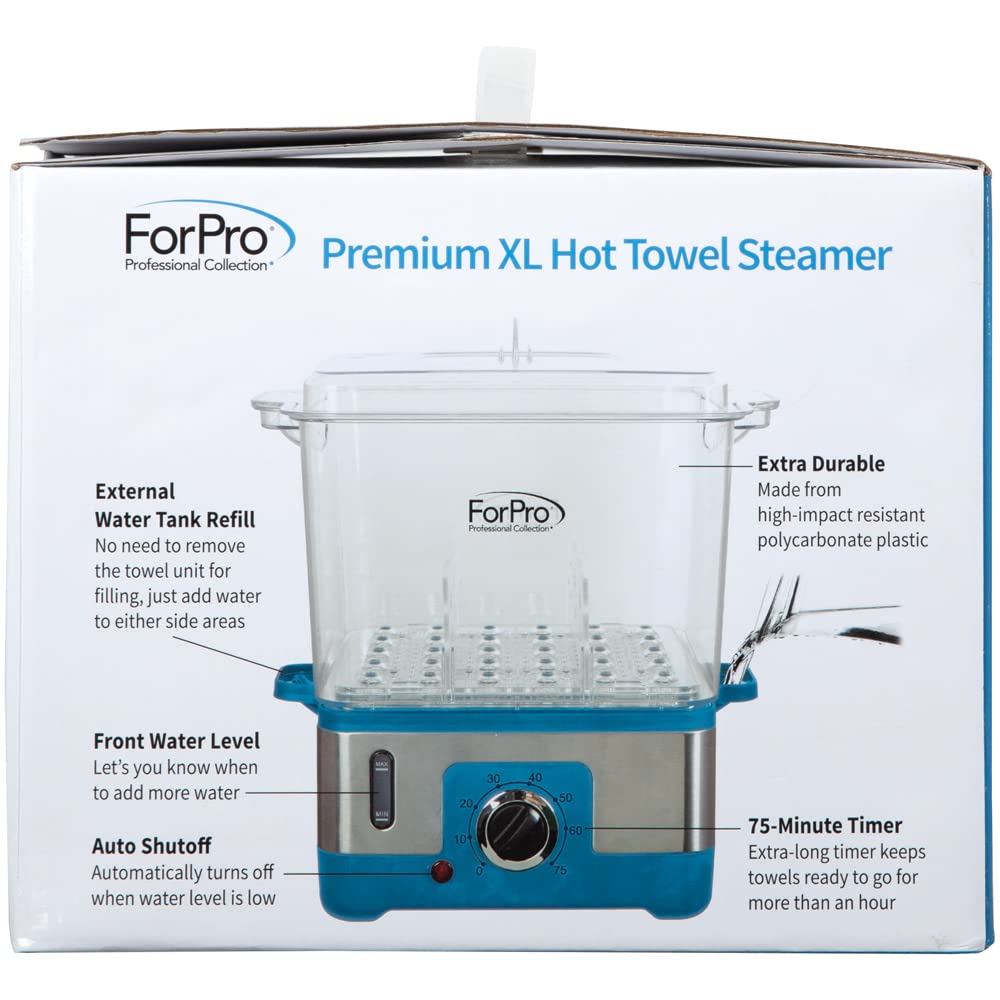 ForPro XL Hot Towel Steamer dimensions and specifications