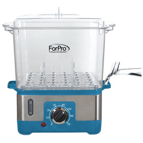 ForPro XL Hot Towel Steamer side view showing capacity