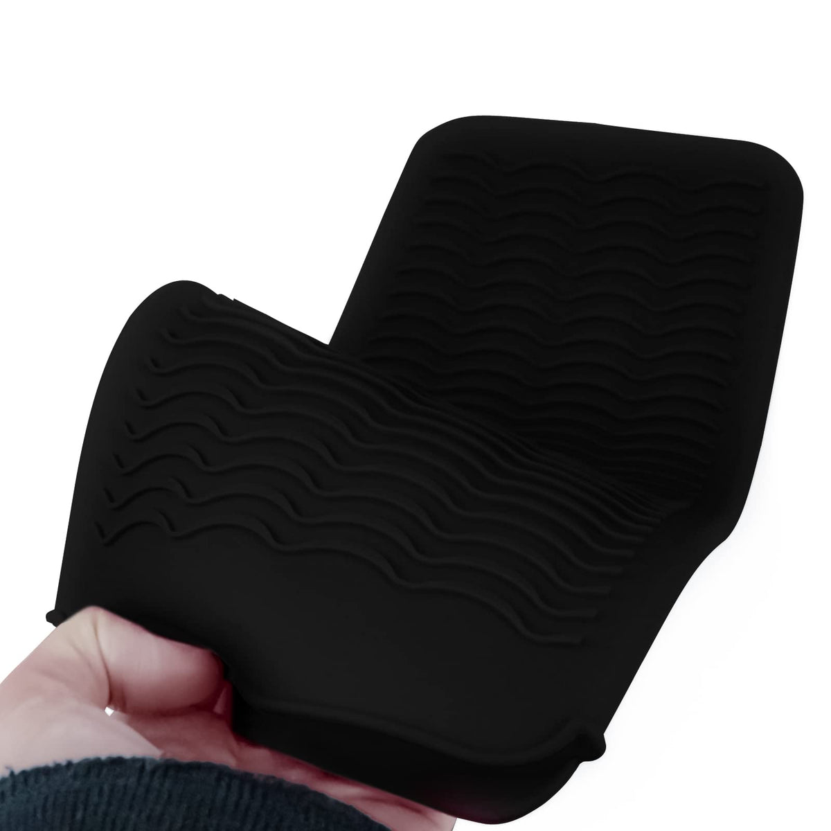 Fouews Silicone Heat Resistant Mat Pouch folded for storage