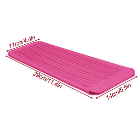 Fouews Silicone Heat Resistant Mat Pouch showing wave texture design