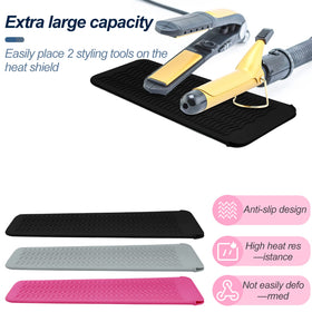 Fouews Silicone Heat Resistant Mat Pouch, side view