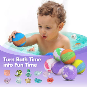Four boxes of Lisotera bath bombs in assorted colours
