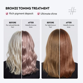 FOUR REASONS Color Mask Bronze application in shower