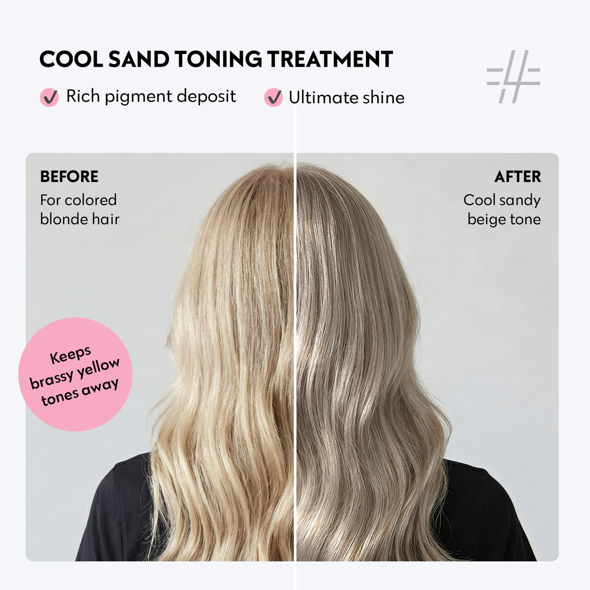FOUR REASONS Color Mask Cool Sand Blonde packaging