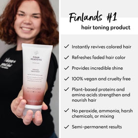 FOUR REASONS Color Mask Mahogany on hair