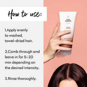 FOUR REASONS Color Mask Mahogany with ingredients