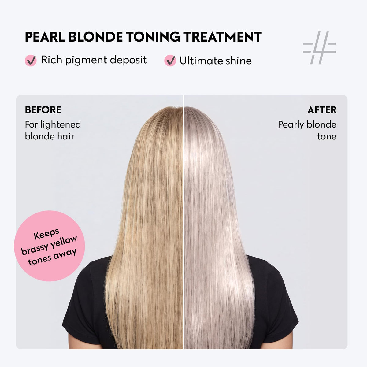 FOUR REASONS Color Mask Pearl Blonde 220g packaging