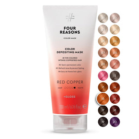 FOUR REASONS Color Mask Red Copper front view