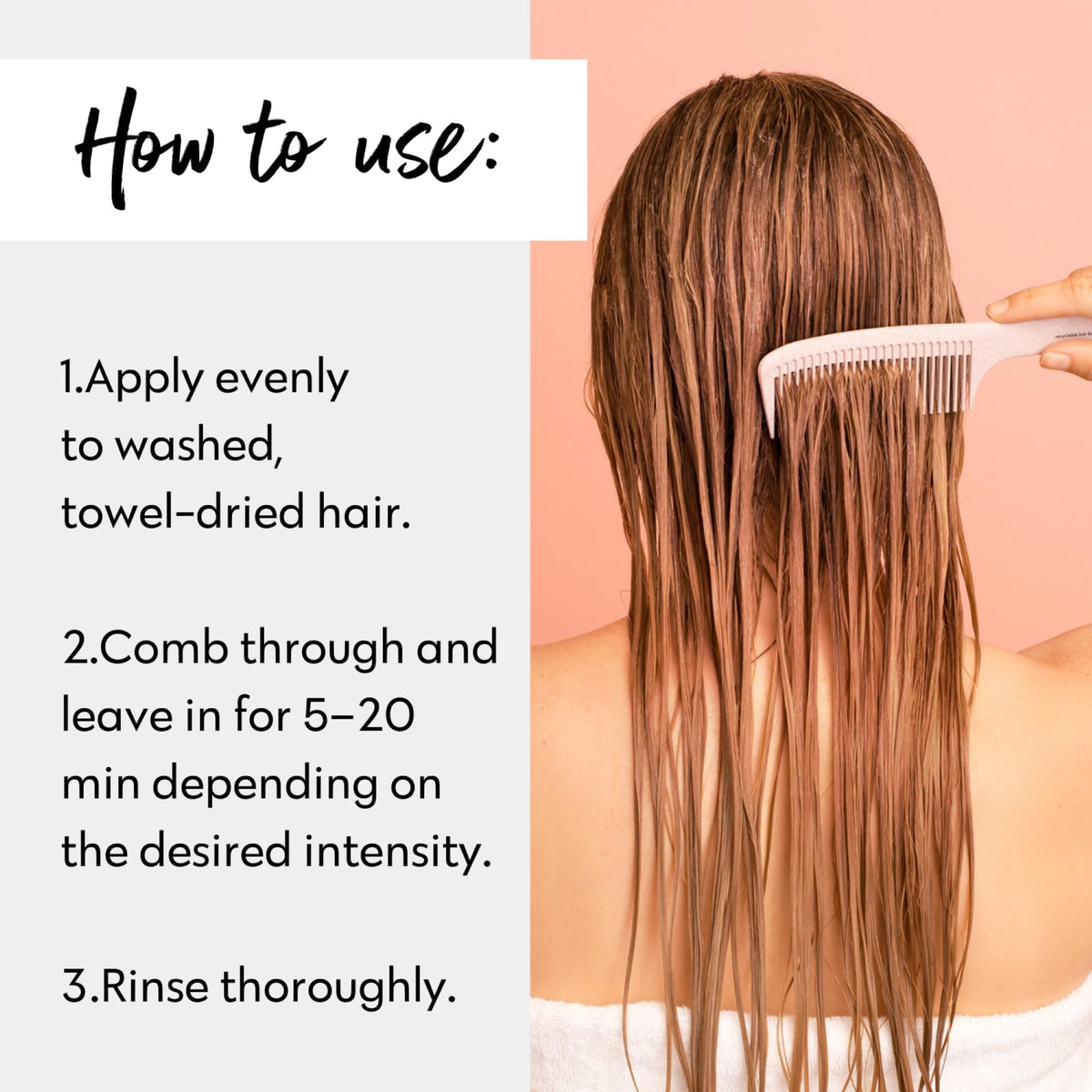 FOUR REASONS Color Mask Rose Gold with fresh flowers