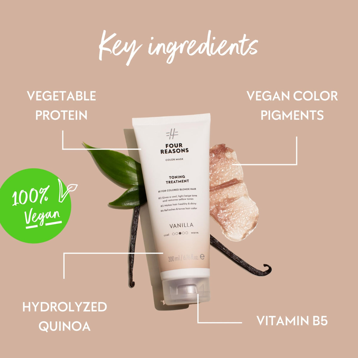 FOUR REASONS Color Mask Vanilla lifestyle scene