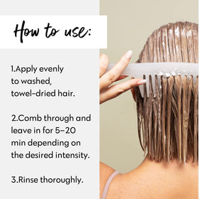 FOUR REASONS Colour Mask Silver on blonde hair