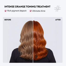 FOUR REASONS INTENSE Orange Color Mask packaging side view