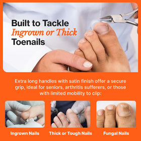 Fox Medical Toenail Clippers with protective cover on