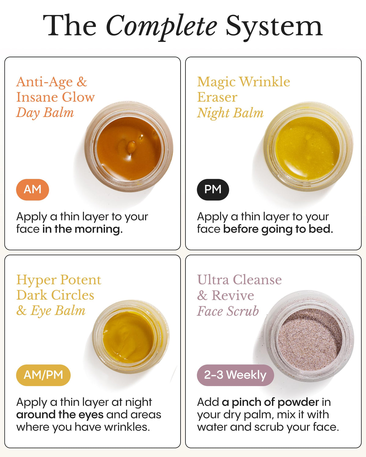 FRØYA anti-age balm close-up