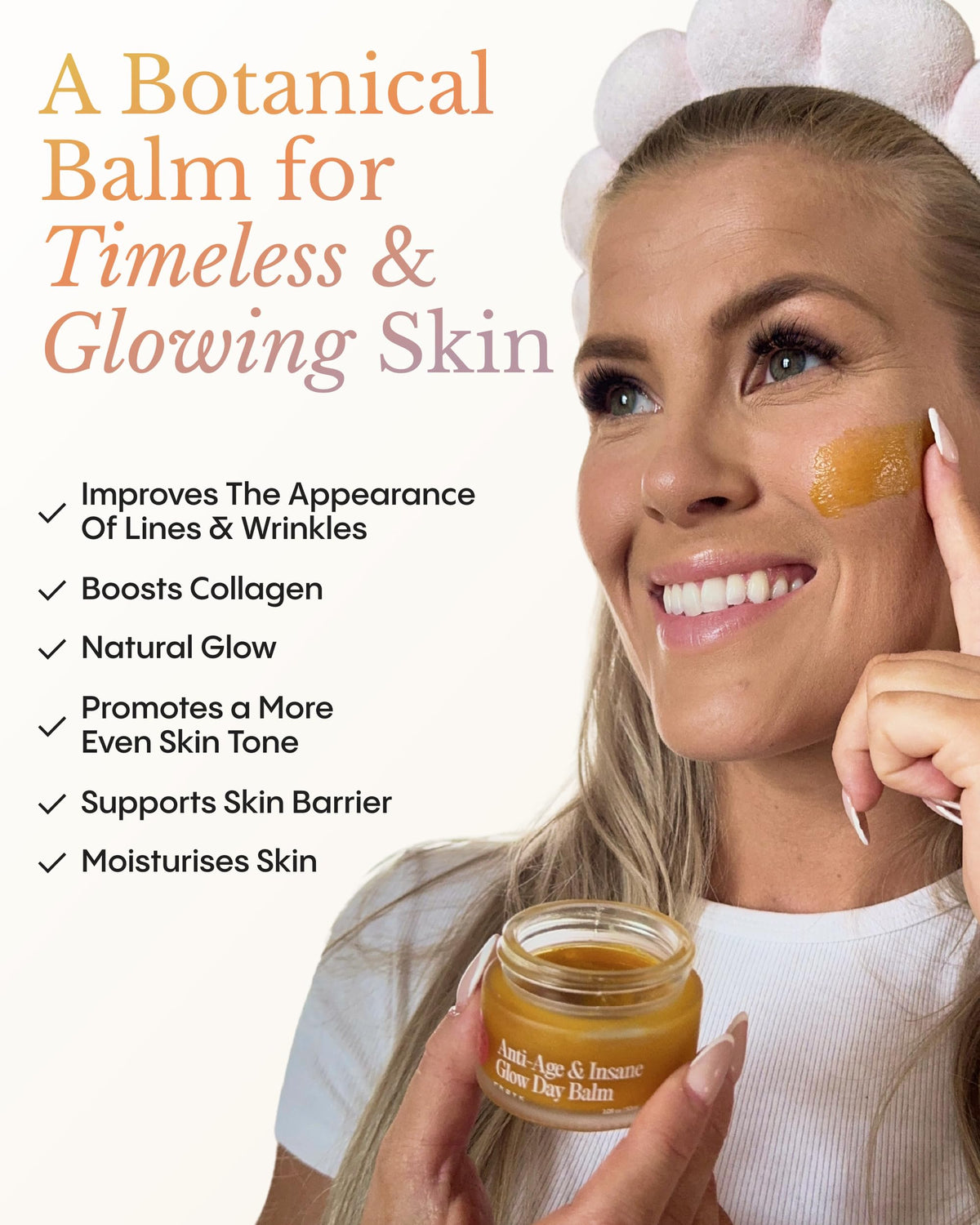 FRØYA Anti-Age Glow Day Balm packaging