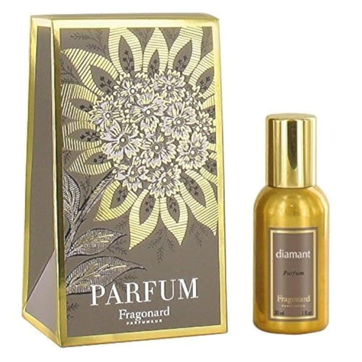 Fragonard Eau de Parfum Diamant 30 ML front view with elegant packaging
