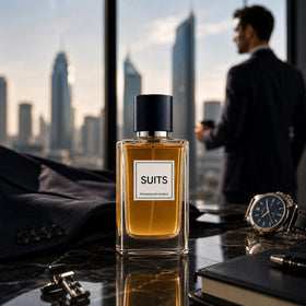 Fragrance World Suits Eau de Parfum bottle back view